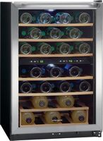 Frigidaire - 45 Bottle Two-Zone Wine Cooler - Stainless steel - Alternate Views