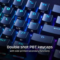 HyperX - Alloy Origins 65% Compact Wired Mechanical Aqua Tactile Switch Gaming Keyboard with RGB ... - Alternate Views