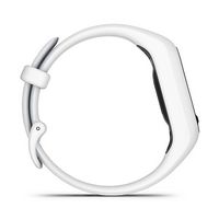 Garmin - vívosmart 5 Smart Fitness Tracker + Heart Rate Small/Medium - White - (2022) - Alternate Views