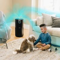 Shark - Air Purifier MAX with True NanoSeal HEPA, Cleansense IQ, Odor Lock, Cleans up to 1200 Sq.... - Alternate Views