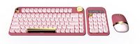 AZIO - IZO Wireless Blue Clicky Switch Number Pad Keyboard - Baroque Rose - Alternate Views
