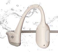 Shokz - OpenRun Pro Premium Bone Conduction Open-Ear Sport Headphones - Beige - Alternate Views