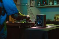 Edifier - MS50A Classic Portable Wi-Fi Speaker - Wood - Alternate Views