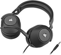 CORSAIR - HS65 SURROUND Wired Gaming Headset for PC, PS5, and PS4 - Black - Alternate Views