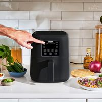 bella PRO - 4.2-qt. Touchscreen Air Fryer - Matte Black - Alternate Views