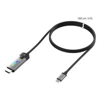 j5create - USB-C to HDMI 2.1 8K - Space Gray/Black - Alternate Views