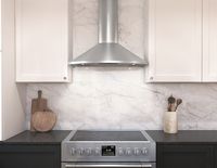 Zephyr - 36 inches - Convertible - Wall Range Hood - Stainless Steel - Alternate Views