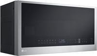 LG - 2.0 Cu. Ft. Over-the-Range Microwave with Sensor Cooking and EasyClean - Stainless Steel - Alternate Views