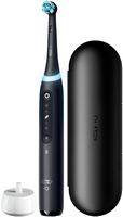 Oral-B - iO Series 5 Rechargeable Electric Toothbrush w/Brush Head - Black - Alternate Views