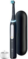Oral-B - iO Series 4 Rechargeable Electric Toothbrush w/Brush Head - Black - Alternate Views