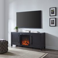Camden&Wells - Chabot Log Fireplace TV Stand for Most TVs up to 65