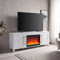 Camden&Wells - Chabot Crystal Fireplace TV Stand for TVs up to 75