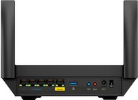 Linksys - AX3000 Mesh Wi-Fi 6 Router - Black - Alternate Views