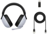 Sony - INZONE H9 Wireless Noise Canceling Gaming Headset - White - Alternate Views