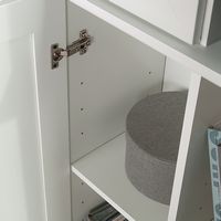 Sauder - Homeplus 2-Door Kitchen Storage Cabinet - White - Alternate Views