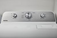 Maytag - 7.0 Cu. Ft. Gas Dryer with Wrinkle Prevent - White - Alternate Views