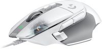 Logitech - G502 X Wired USB Optical Gaming Mouse with HERO 25K Sensor - Wired - White - Alternate Views