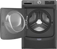 Maytag - 4.5 Cu. Ft. High-Efficiency Stackable Front Load Washer with Steam and Fresh Spin - Volc... - Alternate Views