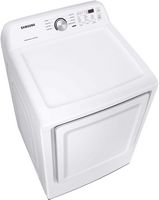 Samsung - OBX 7.2 Cu. Ft. Electric Dryer with 8 Cycles and Sensor Dry - White - Alternate Views