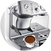 Breville - the Barista Express Impress Espresso Machine - Brushed Stainless Steel - Alternate Views