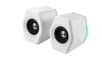 Edifier - G2000 2.0 Bluetooth Gaming Speakers with RGB Lighting (2-Piece) - White - Alternate Views