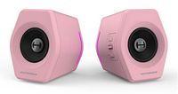 Edifier - G2000 2.0 Bluetooth Gaming Speakers with RGB Lighting (2-Piece) - Pink - Alternate Views