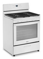 Whirlpool - 5.1 Cu. Ft. Freestanding Gas Range with Edge to Edge Cooktop - White - Alternate Views