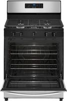 Whirlpool - 5.1 Cu. Ft. Freestanding Gas Range with Edge to Edge Cooktop - Stainless Steel - Alternate Views