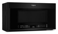 Whirlpool - 1.9 Cu. Ft. Convection Over-the-Range Microwave with Air Fry Mode - Black - Alternate Views