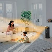 Shark - 3-in-1 Max Air Purifier, Heater & Fan with NanoSeal HEPA, Cleansense IQ, Odor Lock, for 1... - Alternate Views