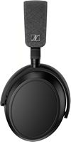 Sennheiser - Momentum 4 Wireless Adaptive Noise-Canceling Over-The-Ear Headphones - Black - Alternate Views