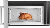 KitchenAid - 1.9 Cu. Ft. Convection Over-the-Range Microwave with Air Fry Mode - Stainless Steel - Alternate Views