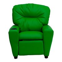 Flash Furniture - Chandler Kids Recliner - Green LeatherSoft - Alternate Views