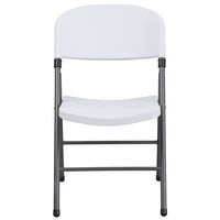 Alamont Home - Hercules Series Plastic Folding Chair (set of 2) - Granite White - Alternate Views