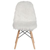 Flash Furniture - Calvin Accent Chair - White - Alternate Views