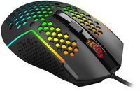 REDRAGON - M987-K Lightweight Wired Optical Gaming Mouse with RGB Backlighting - Wired - Black - Alternate Views