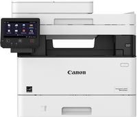 Canon - imageCLASS MF455dw Wireless Black-and-White All-In-One Laser Printer with Fax - White - Alternate Views