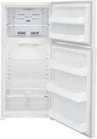 Frigidaire - 18.3 Cu. Ft. Garage Ready Top Freezer Refrigerator - White - Alternate Views