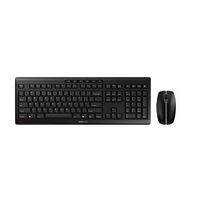 CHERRY - Stream Desktop Fullsize Wireless Keyboard and Mouse Bundle - Black - Alternate Views