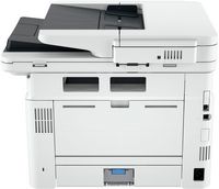 HP - LaserJet Pro MFP 4101fdw Wireless Black-and-White All-in-One Laser Printer - White - Alternate Views