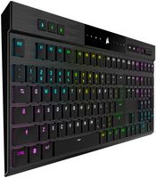 CORSAIR - K100 Air Wireless Full-Size Bluetooth RGB Mechanical Cherry MX Ultra Low Profile Tactil... - Alternate Views