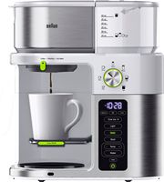 Braun - MultiServe Drip Coffee - White/Stainless Steel - Alternate Views