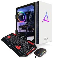 CLX - SET Gaming Desktop - AMD Ryzen 5 5600 - 16GB Memory - Radeon RX 6500 XT - 1TB M.2 NVMe SSD ... - Alternate Views