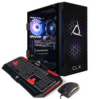 CLX - SET Gaming Desktop - AMD Ryzen 5 5500 - 8GB Memory - Radeon RX 6400 - 500GB M.2 NVMe SSD - ... - Alternate Views