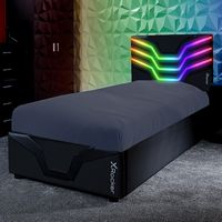 X Rocker - Cosmos Twin RGB Gaming Bed - Black - Alternate Views