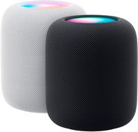 Apple - HomePod (2nd Generation) Smart Speaker with Siri - Midnight - Alternate Views