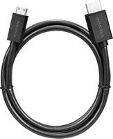 Insignia™ - 4' High-Speed HDMI-to-Mini HDMI Cable - Black - Alternate Views