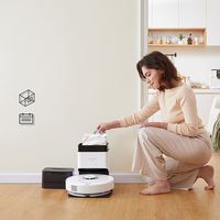 Roborock - Q7 Max+ Wi-Fi Connected Robot Vacuum and Mop with Auto-Empty Dock Pure, APP-Controlled... - Alternate Views