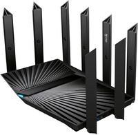 TP-Link - Archer AXE7800 Tri-Band Wi-Fi 6E Router - Black - Alternate Views