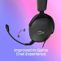 HyperX - Cloud Stinger 2 Core Wired Gaming Headset for PC - Black - Alternate Views